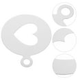 thumbnail image 2 of Heart Shaped Coffee Stencils for Latte Art and Template, 2 of 6