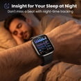 thumbnail image 2 of Smart Watch for Men Women, 1.83-inch IP68 Waterproof Smartwatch with Bluetooth Call (Answer/Make Calls), 100+ Sports Modes Fitness Tracker, Compatible with Android and iPhone, Gift Black, 2 of 8