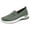 Z1-Green, variant on Duqingm Womens Office Shoes Ballet Flats Shoes for Women Knit Mesh Flats Shoes Womens Dressy Comfortable Pointed Toe Washable Slip On Flat Grey,6.5