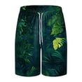 thumbnail image 4 of KPOPLK Mens Swim Trunks Shorts Speedo Swimsuit Summer Bathing Suits Casual Swimwear Swimming for Surfing Gifts for Men Beach(Dark Green,XXL), 4 of 5
