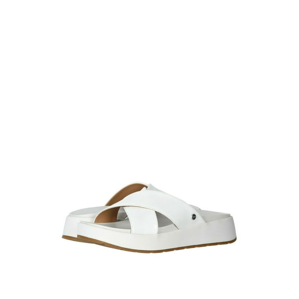 ugg black patent sandals