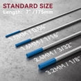 thumbnail image 3 of Electrodo de tungsteno para soldadura TIG ARCCAPTAIN TIG Blue 2% lantanado, paquete de 10, 3 of 7