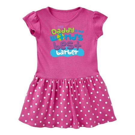 

Inktastic World’s Best Barber Daddy Gift Baby Girl Dress