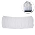 thumbnail image 1 of Pet Products Mesh Bird Catcher Net Cover Shell Skirt for Bird Cages Size L (White), 1 of 3
