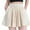 Beige, variant on biudgviw Culottes Shorts for Women Boho Flowy Drawstring Wide Leg Summer Beach Lounge Shorts High Ealstic Waisted Athletic Bermuda Shorts
