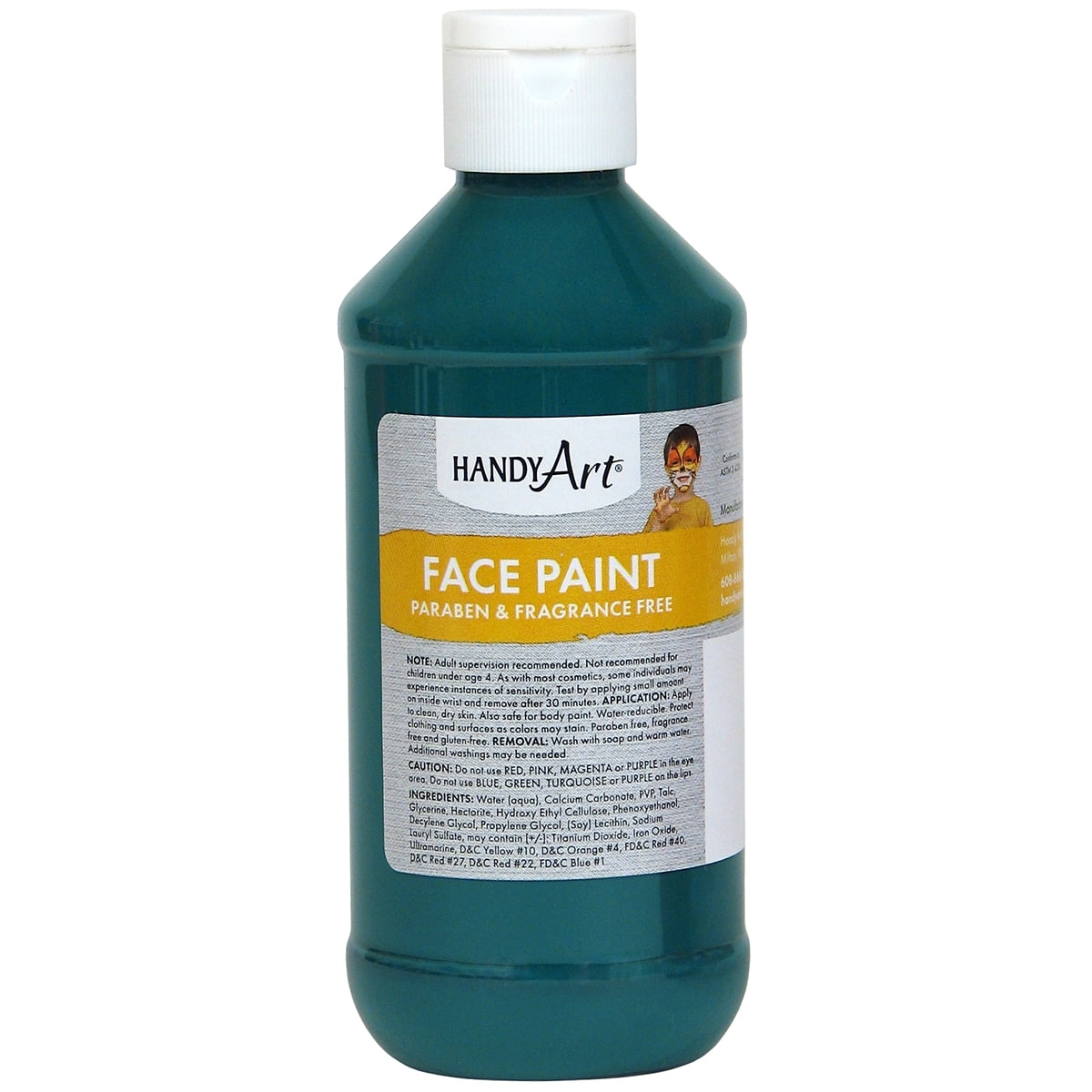 Handy Art Face Paint 8ozGreen