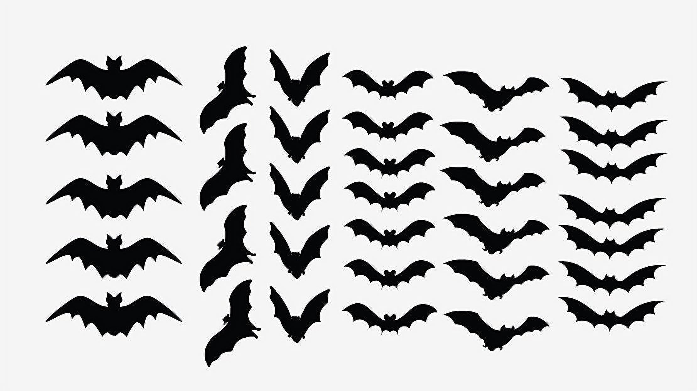 PAMASE 226 Pieces Black Bats Spiderwebs Window Clings Decals Stickers Nonadhesive Self-Static Scary Spider Web Window Stickers for Holiday Halloween Party Haunted House Decorations Supplies Favors 