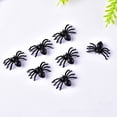 thumbnail image 2 of 100 Pcs Small Spiders Halloween Decoration, Fake Creepy Spider Props, Scary Prank Props for Indoor Outdoor Haunted House Yard Party Setup, 2 of 4