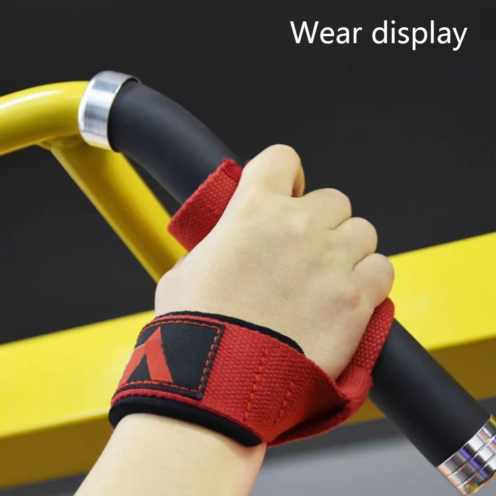 Lifting Straps - Wrist Support Wraps - for Powerlifting, Bodybuilding, Gym Workout