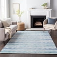 thumbnail image 6 of Addison Rugs Mayfield Washable Coastal Ribbons Blue Rectangle Rug, 3' x 5', 6 of 6