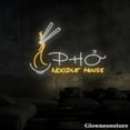 thumbnail image 3 of Glowneon Noodle House Pho Neon Sign, Pho Led Sign, Pho Restaurant Sign, Vietnamese Food Sign, 3 of 5