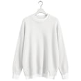 thumbnail image 5 of FAIWAD Crew Neck Layered Sweatshirt for Women Oversized Patchwork Long Sleeve Pullover Side Split Casual Sweatshirts, 5 of 6