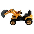 Aosom 6V Kids Ride on Toy Digger Construction Excavator Tractor Vehicle, 3 Years and up