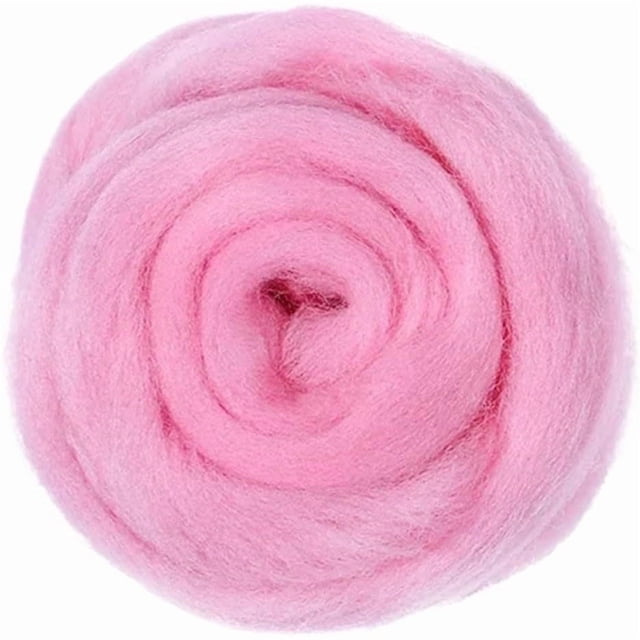 Lana para fieltro con aguja Fibra Fibra de lana for fieltrar con aguja 100g 50g(07,100g)