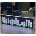 thumbnail image 2 of LED Lights Music Spectrum Pickup Rhythm Analyzer Light Display Voice Control Audio Level Indicator Car Atmosphere Lights, 2 of 6