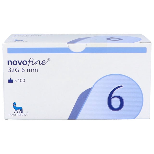 NOVOFINE AGUJAS 32 G 1 PAQUETE NOVOFINE Paquete