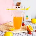thumbnail image 2 of Paquete de 15 bolsas para bebidas con pajita, bolsa reutilizable con cremallera para bebidas, bolsa de vinilo desechable para doblar, bolsa de almacenamiento para bebidas DIY sellada oso de fresa Electrónica, 2 of 4