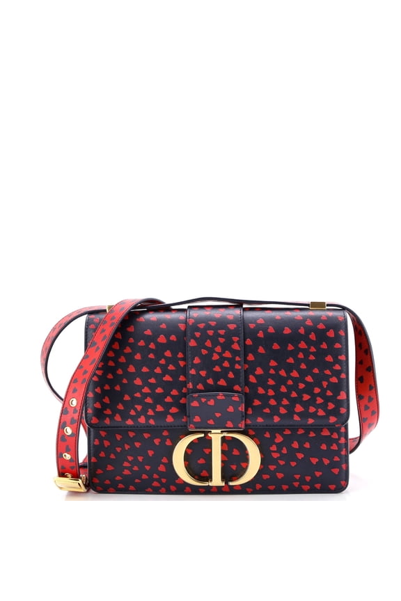 Pre-Owned 30 Montaigne Flap Bag Printed Leather By Rebag