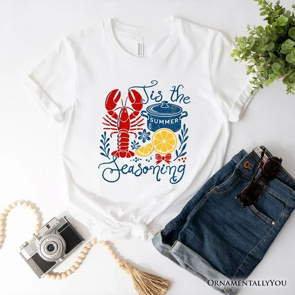 Crawfish Boil Season Summer T-Shirt, Seafood Funny Retro Tee