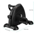 todo mini exercise bike pedal exerciser with lcd monitor for leg and arm recovery