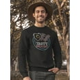 thumbnail image 2 of Tasty Breakfast Neon Sign Sweatshirt Men -Image by Shutterstock, Male Medium, 2 of 4