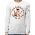 thumbnail image 2 of Bag it up Halloween Long Sleeve Shirt Unisex 2X-Large White, 2 of 5
