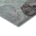 thumbnail image 3 of Addison Rugs Mayfield Premium Machine Washable Transitional Geometric Teal Rectangle Rug, 10' x 14', 3 of 7
