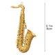 thumbnail image 2 of Ireezec Musical Instrument Ornaments t, Christmas Tree Decorations with Violin Guitar Piano Drum Trumpet Flute Saxophone, Party Festive Decor for Musicians Music Lovers Gift, 2 of 6