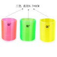 thumbnail image 2 of Super High 15CM Rainbow Circle Toy Childhood Nostalgia Game Flash Taiwan Color Magic Plastic Ring Pull Ring, 2 of 7