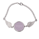 thumbnail image 1 of Gente famosa Healing imperfecta belleza amor qoutes Pulsera pulsera pulsera alas de ángel pulsera, 1 of 3