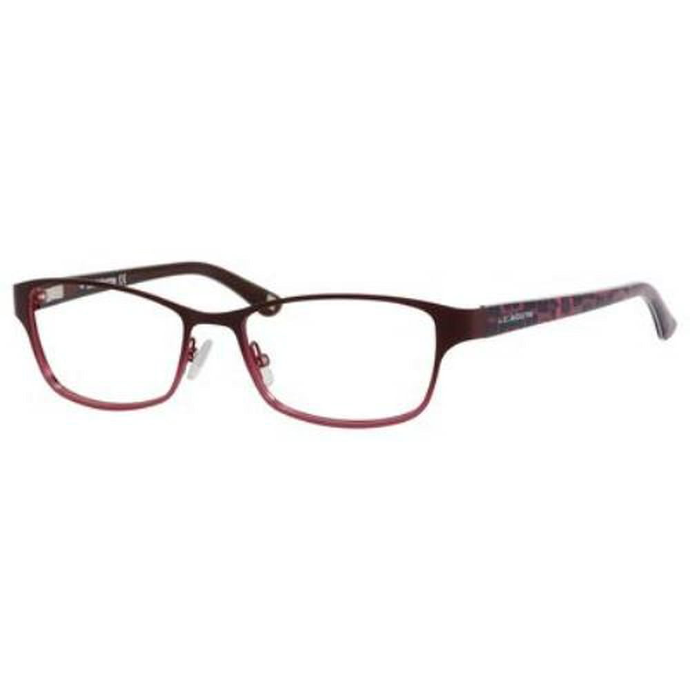 LIZ CLAIBORNE Eyeglasses 614 0DV7 Burgundy Fade 52MM - Walmart.com ...
