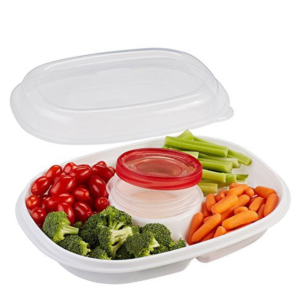 Rubbermaid® Red 2 pk Party Platter Container, 2 pk - Ralphs