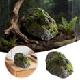thumbnail image 2 of zhonghuaying Non-Hollow Artificial Rock, Moss Rock, Decorative Rocks, PU Foam Stone for Outdoor Landscaping Yard, Indoor Window Display(6.29x10.23 in), 2 of 8