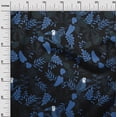 thumbnail image 3 of oneOone Silk Tabby Blue Fabric Tropical Sewing Fabric By The Yard Printed Diy Clothing Sewing Supplies 42 Inch Wide, 3 of 4