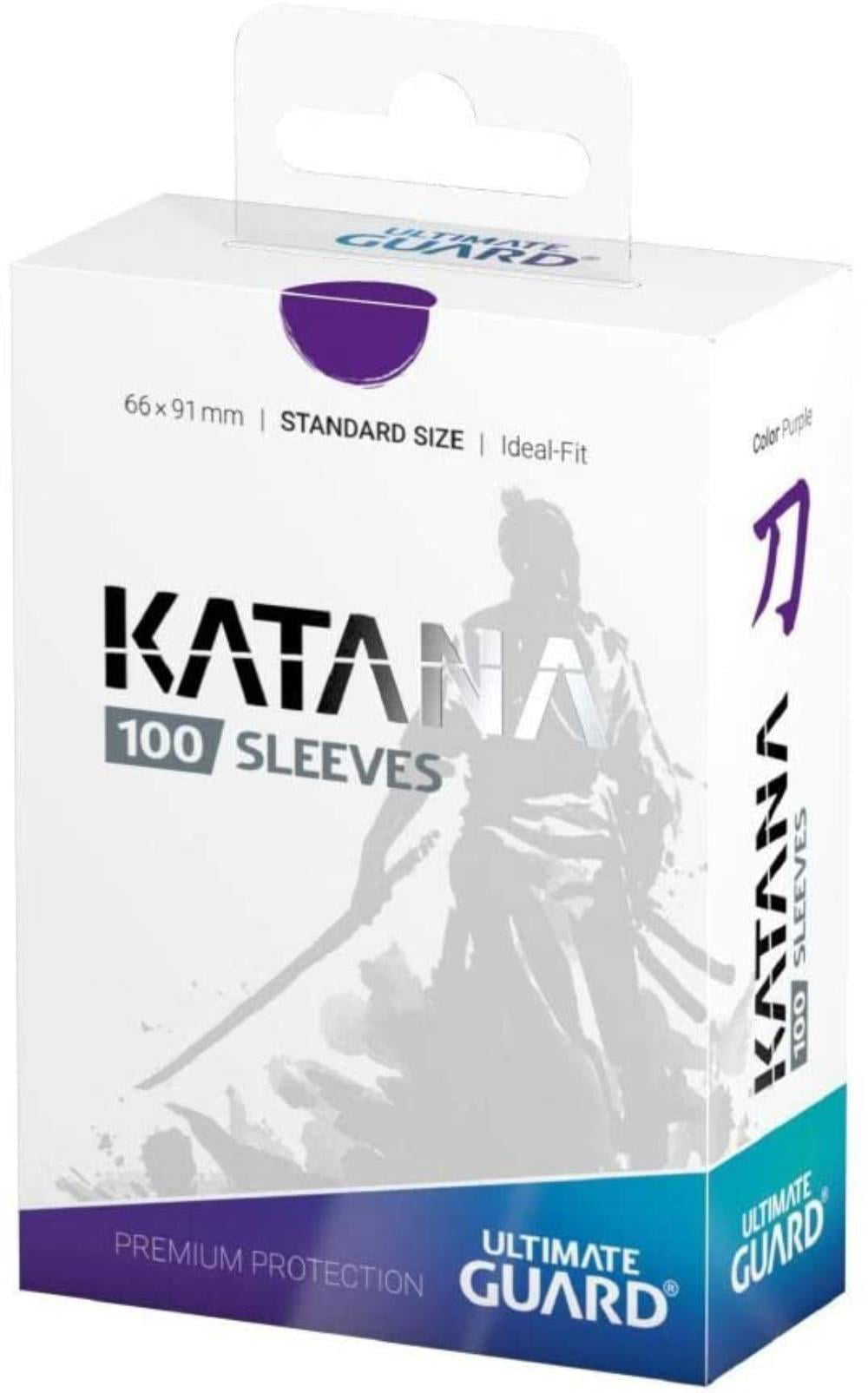 Ultimate Guard Matte Purple Katana Sleeves Standard Size Standard Size 100 ct Ca 