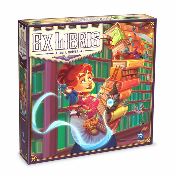 Renegade Games Studios: Ex Libris Second Edition - Family Strategy Board Game, Ages 14 , 1-4 Players