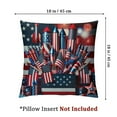 thumbnail image 4 of nygtbtfer American Flag Pillow Covers Set of 2 Navy Red The Truck Freedom Home Outdoor Decor Throw Pillow Cases White, 4 of 7