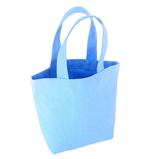 Canvas Lunch Bag Thermal Bags Lunch Box Packaging Cosmetic Capacity Bags Storage Box Big Capacity Bags