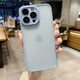 thumbnail image 1 of Funda Rígida De Lujo Mate Transparente Antihuellas Dactilares Compatible Para iPhone 11 12 13 14 Pro Max 14 Plus Cubierta A Prueba De Golpes Lente De Recubrimiento, 1 of 4