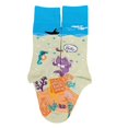 thumbnail image 1 of Fish Feast sous la Mer de Sock Panda (Petit Adulte - Tailles de Chaussures 2-5), 1 of 5