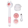 thumbnail image 2 of Cepillo Corporal Eléctrico Para Niños, Fuerte Poder De Limpieza, Diseño Seguro Resistente Al Agua, Fregador De Espalda Automático De 2 Velocidades Con Largo, Cepillo De Pelo, 2 of 7
