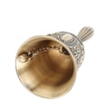thumbnail image 3 of Campana de mano de aleación de zinc con diseño de rosa para cenas en hoteles, ideal para regalar en Navidad., 3 of 14