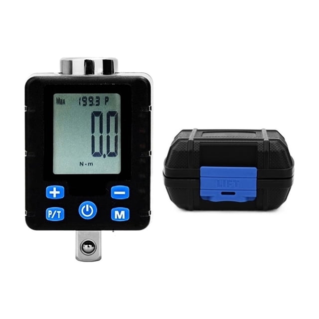 3/8"1/4"1/2" High Accuracy Digital Torque Wrench Electronic Torquemeter Adjustable Torque Meter Adapter Universal Wrench ,Automotive Repair