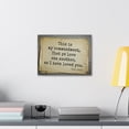 thumbnail image 4 of Scripture Walls Have Loved You John 15:12 Bible Verse Canvas Christian Wall Art Bible Verse Print Ready To Hang Unframed, 4 of 7