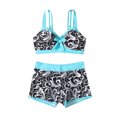thumbnail image 2 of Women's Activewear Set 2 Piece Yoga Jogging Clothes Athletic Tracksuits Swimsuits Swimwear, 2 of 4