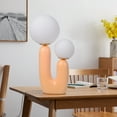 thumbnail image 3 of UEEYAC Danish Resin Bedside Lamp for Bedroom Medieval Vintage Matsubara Table Lamp, 3 of 19