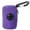 Purple, variant on Poop Bag Holder with Clip for Leash, Dog Poop Bag Dispenser, Nylon Poop Bag Carrier, Portable Pet Waste Bag Holder for Walking,Black