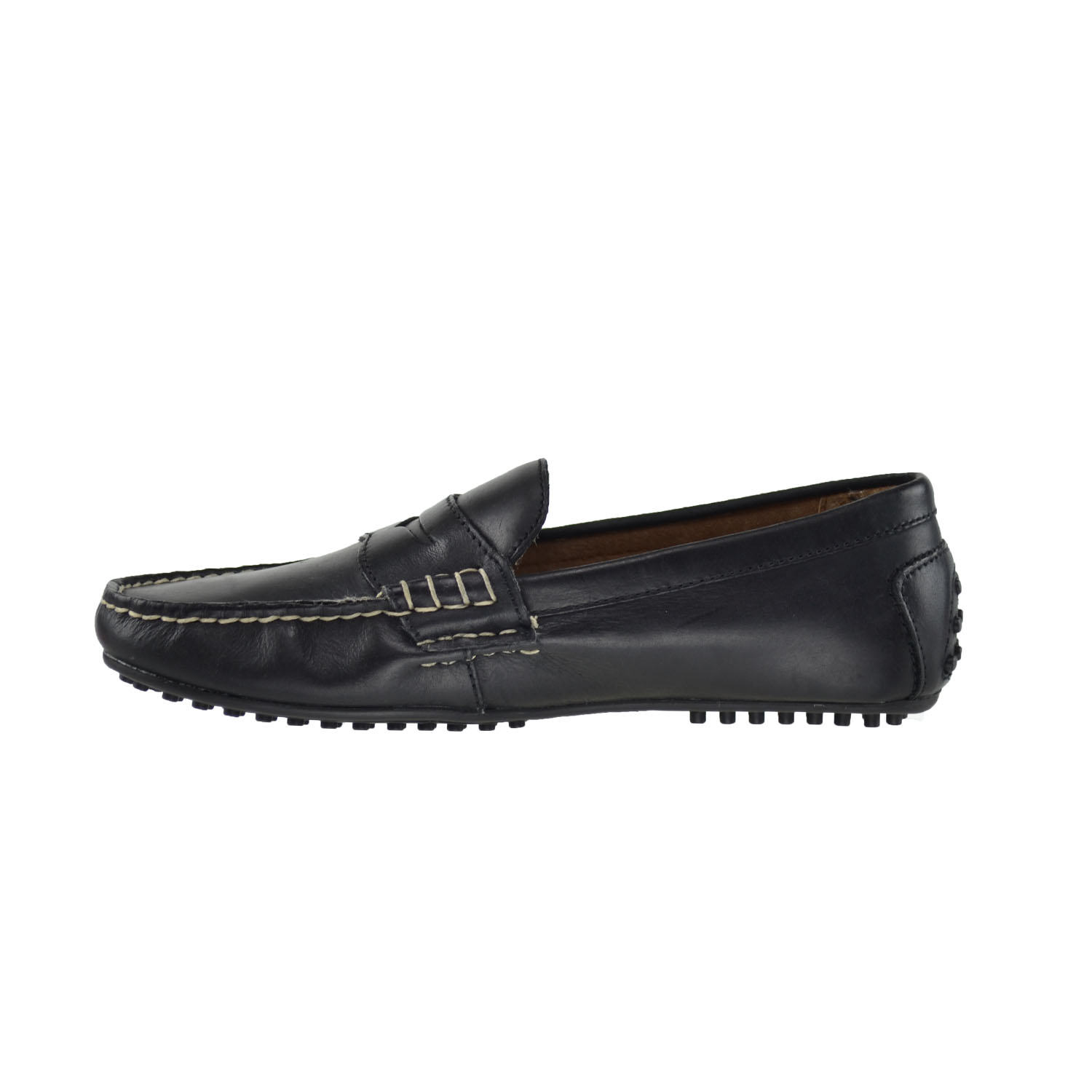 Polo Ralph Lauren Wes Smooth Pull Up Men's Loafers Black 803200174-001 - image 4 of 6