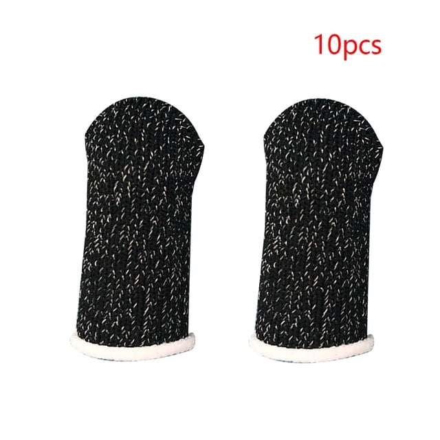 Methold 8 Uds funda para dedo transpirable controlador de juego funda para el dedo para Pubg Sweat Videojuegos y accesorios blanco negro