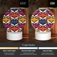 thumbnail image 3 of Salouo Fox Face for Round Acrylic Night Light - Acrylic Sheets with LED Light Lamp Base - Decorative Night Lamp for Restaurant Bar Cafe Shop Room Decoration, 3 of 9